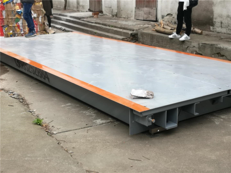 汽車衡安裝現場